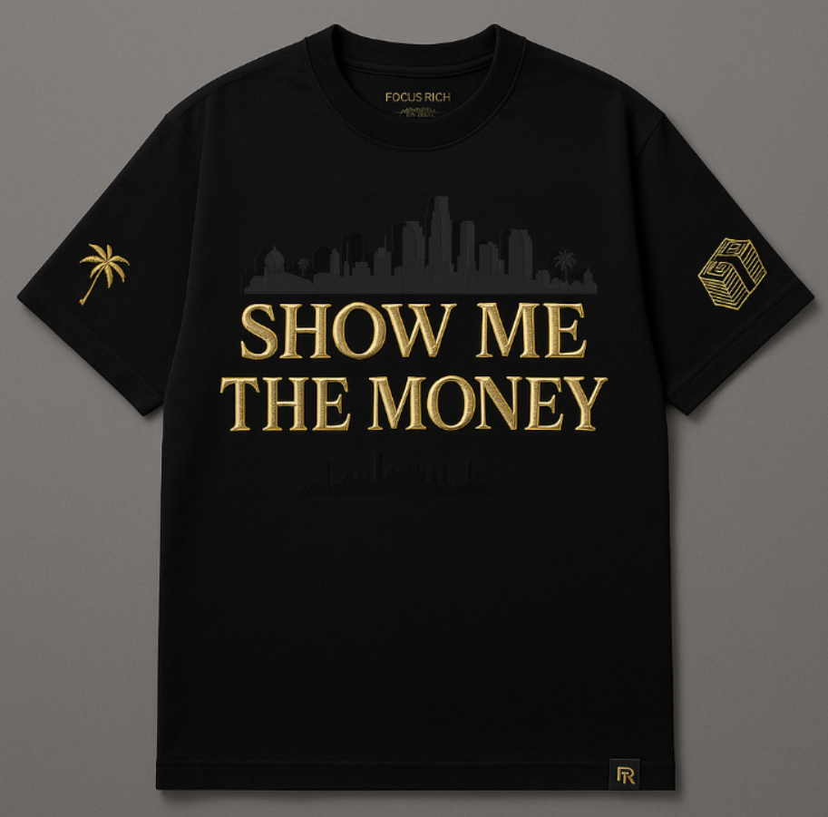 Show Me The Money Tee (black)